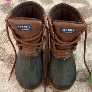 Sperry Duck Boots Size 9 toddler
